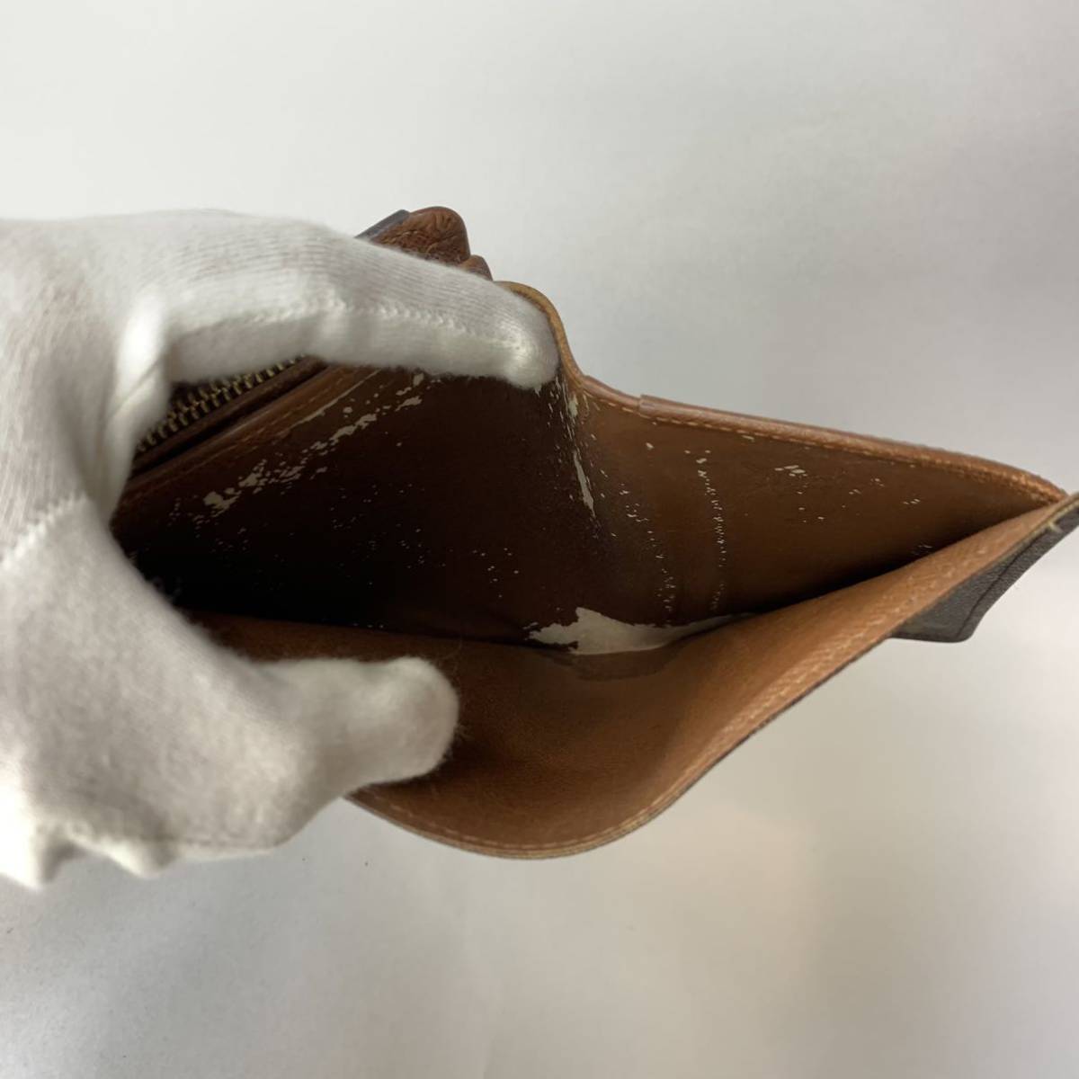 ルイヴィトン VUITTON LOUIS モノグラム ポルトトレゾール 美品ルイ 