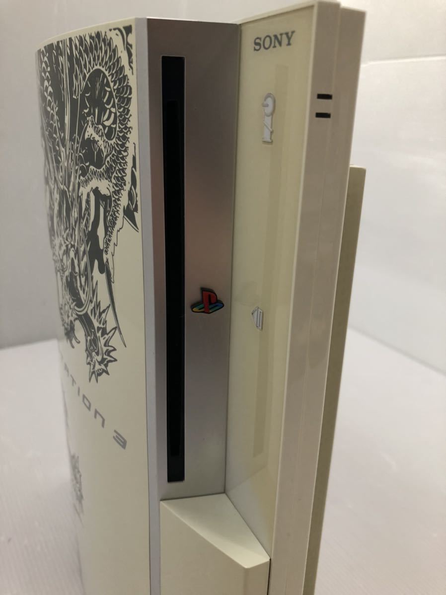 SONY PS3 本体 龍が如く 昇り龍 限定版 CECHL00 ホワイト【HDD80GB 