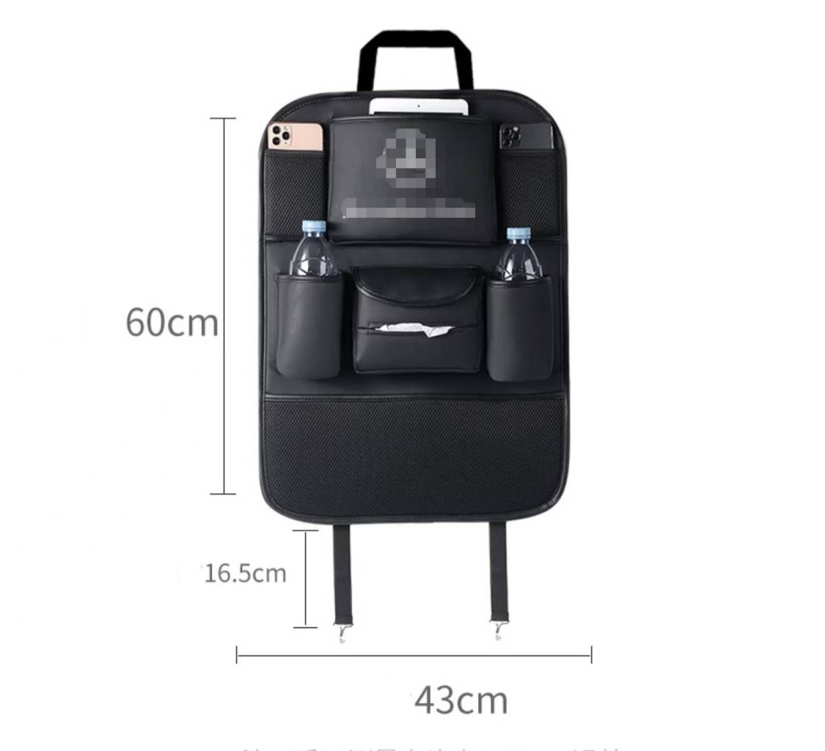 レクサス LEXUS PUレザー素材 ティッシュカバー シートバックポケット 収納 小物入 スマホ 収納袋 物置袋 LS RX NX CT LC RC GS LX UX ES_2