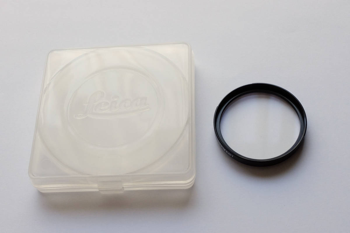 新品E39 II ブラック Leica LEICA ライカ UVフィルター