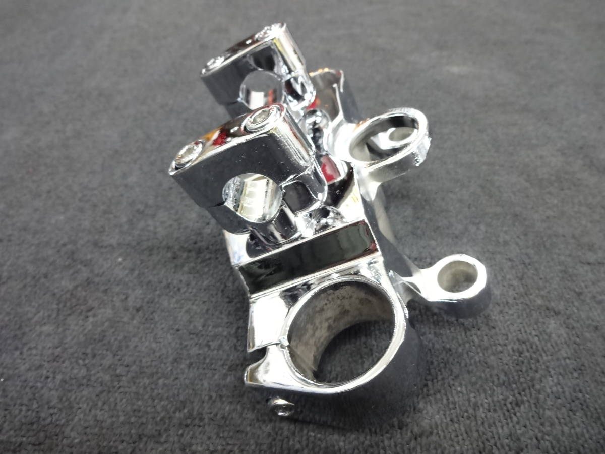 大阪魔人 XJR400 トップブリッジ メッキ後未使用品(ヤマハ用 