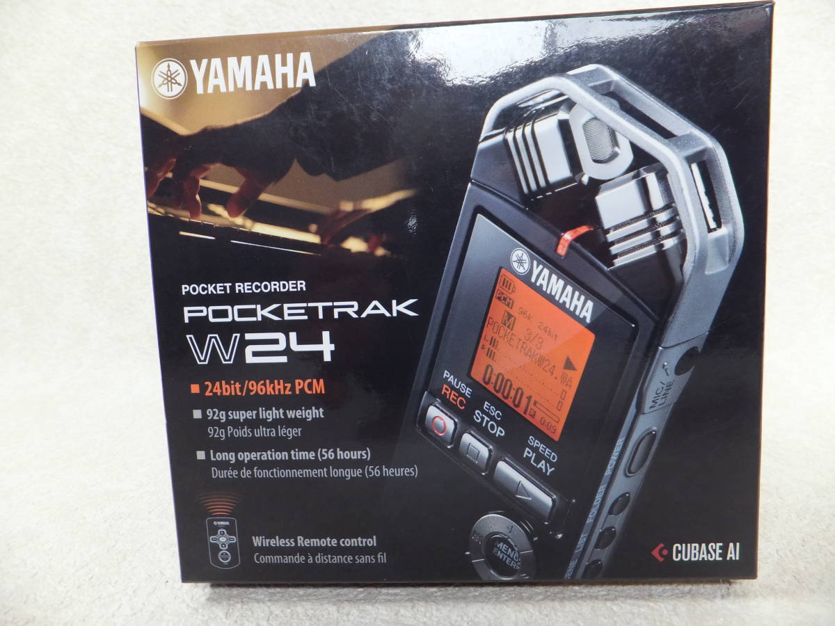 セール特価返品OK □ YANAHA POCKETRAK W24 24bit/96khzPCM□※中古動作