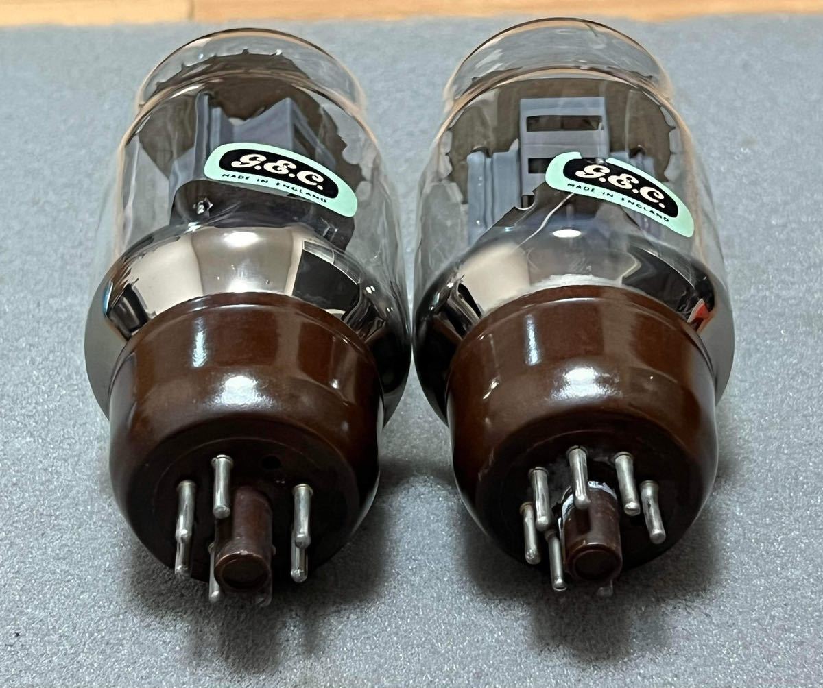 GEC KT66 ジーイーシー イギリス 真空管 2本!動作品！ 【公式通販】