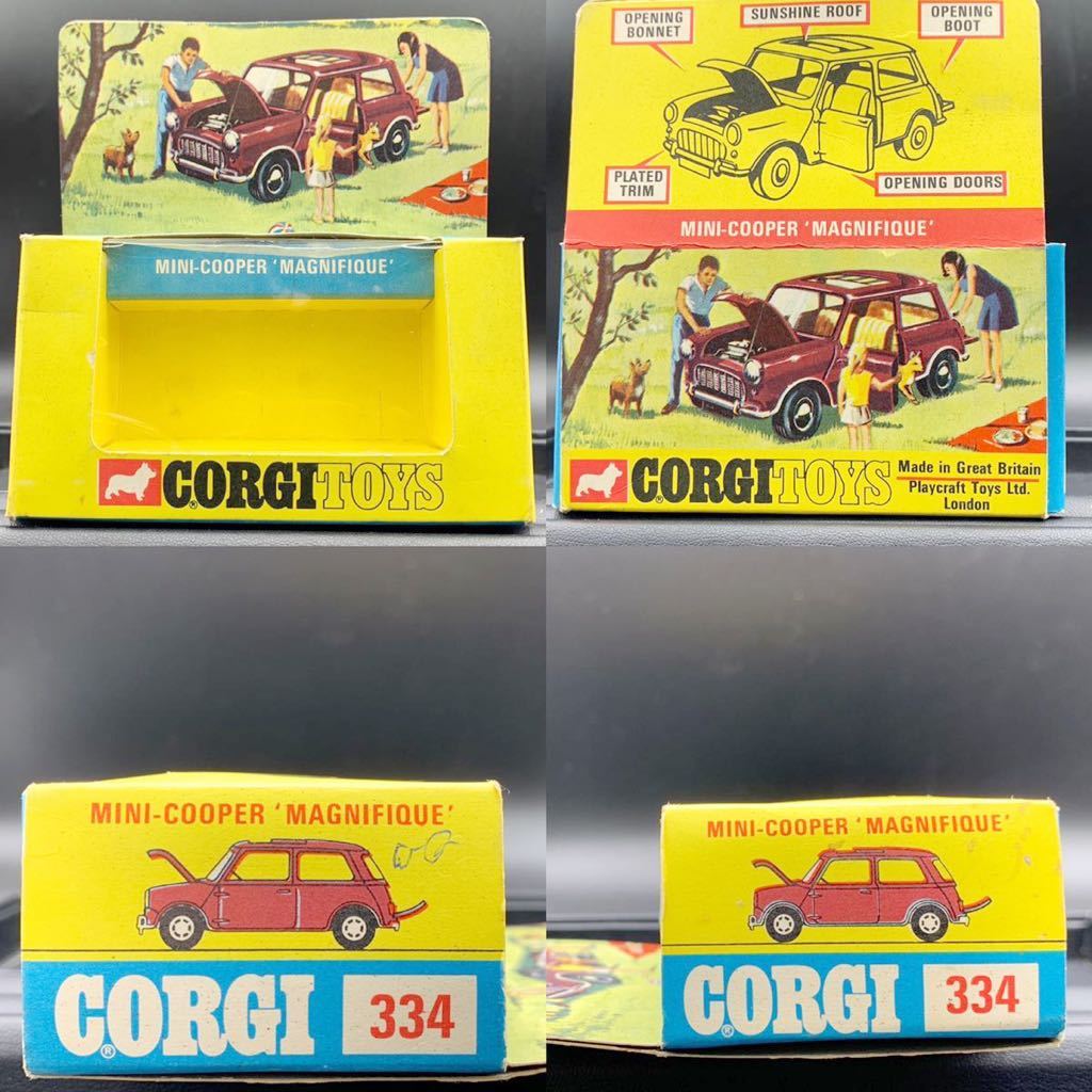 美品!! コレクター放出品 CORGI TOYS コーギー MINI-COOPER ミニ