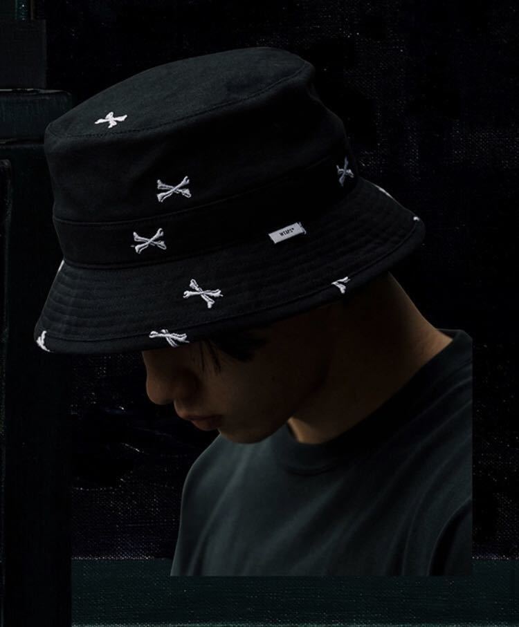 通販 価格 新品 22SS WTAPS BUCKET 02 HAT COTTON OXFORD TEXTILE BK L