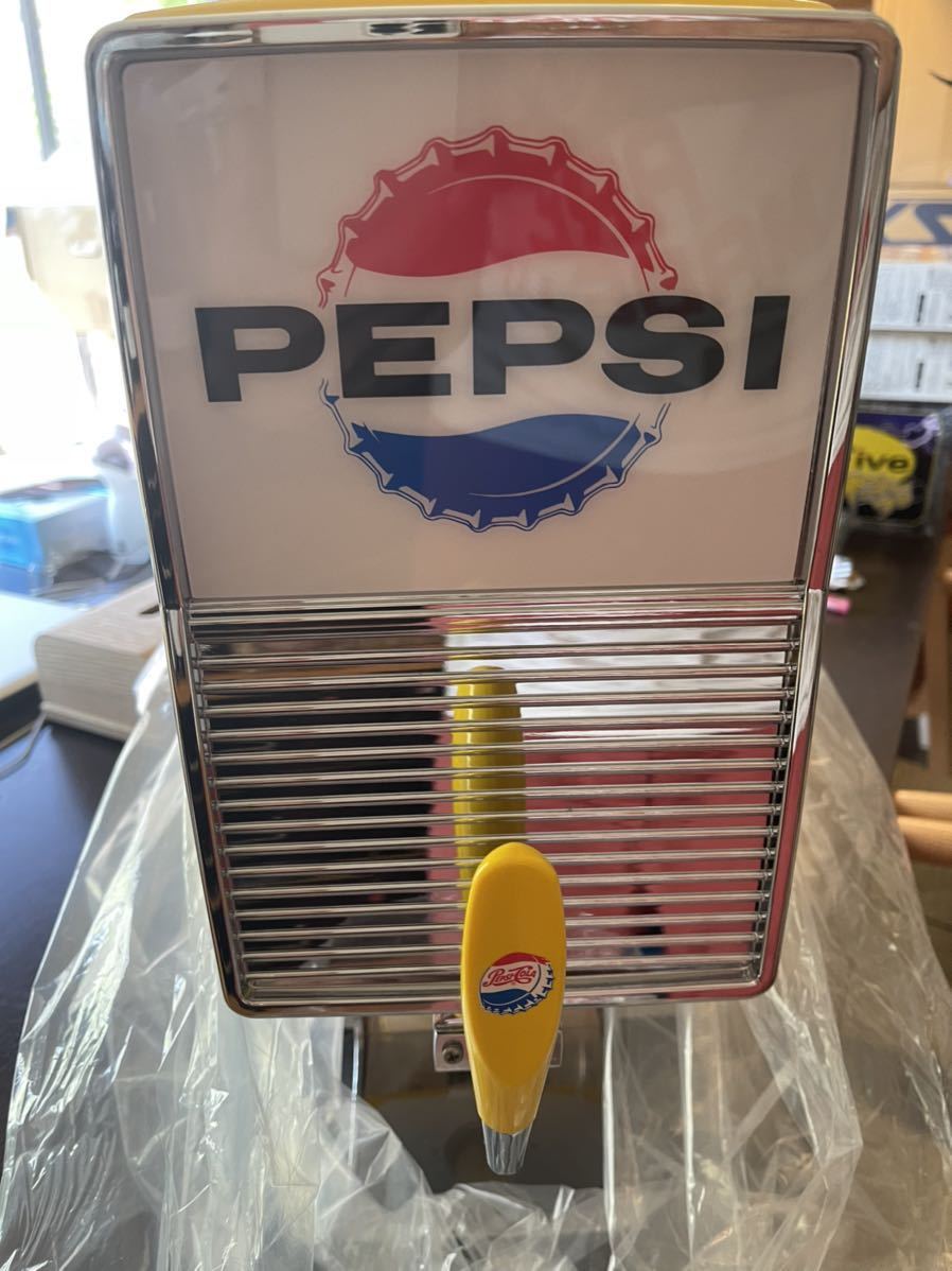 ペプシコーラ懸賞品 プレミアムディスペンサー 不足備品あり ペプシコーラ プレミアムディスペンサー サーバー 懸賞 非売品 未使用