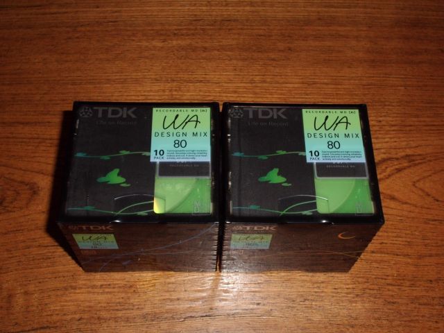  47 MD ミニディスク TDK WA 80 10Pack 2個(記録媒体)｜売買されたオークション情報、yahooの商品情報をアーカイブ公開 - オークファン 記録媒体