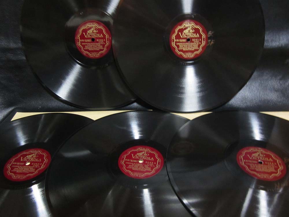 正規品，大得価 SP盤レコード 5枚組 ショーソン 協奏曲 ニ長調 Op.21 CONCERTO IN D MAJOR コルトー ティボー 品 5063(クラシック)｜売買されたオークション情報、yahooの商品情報をアーカイブ公開 - オークファン クラシック