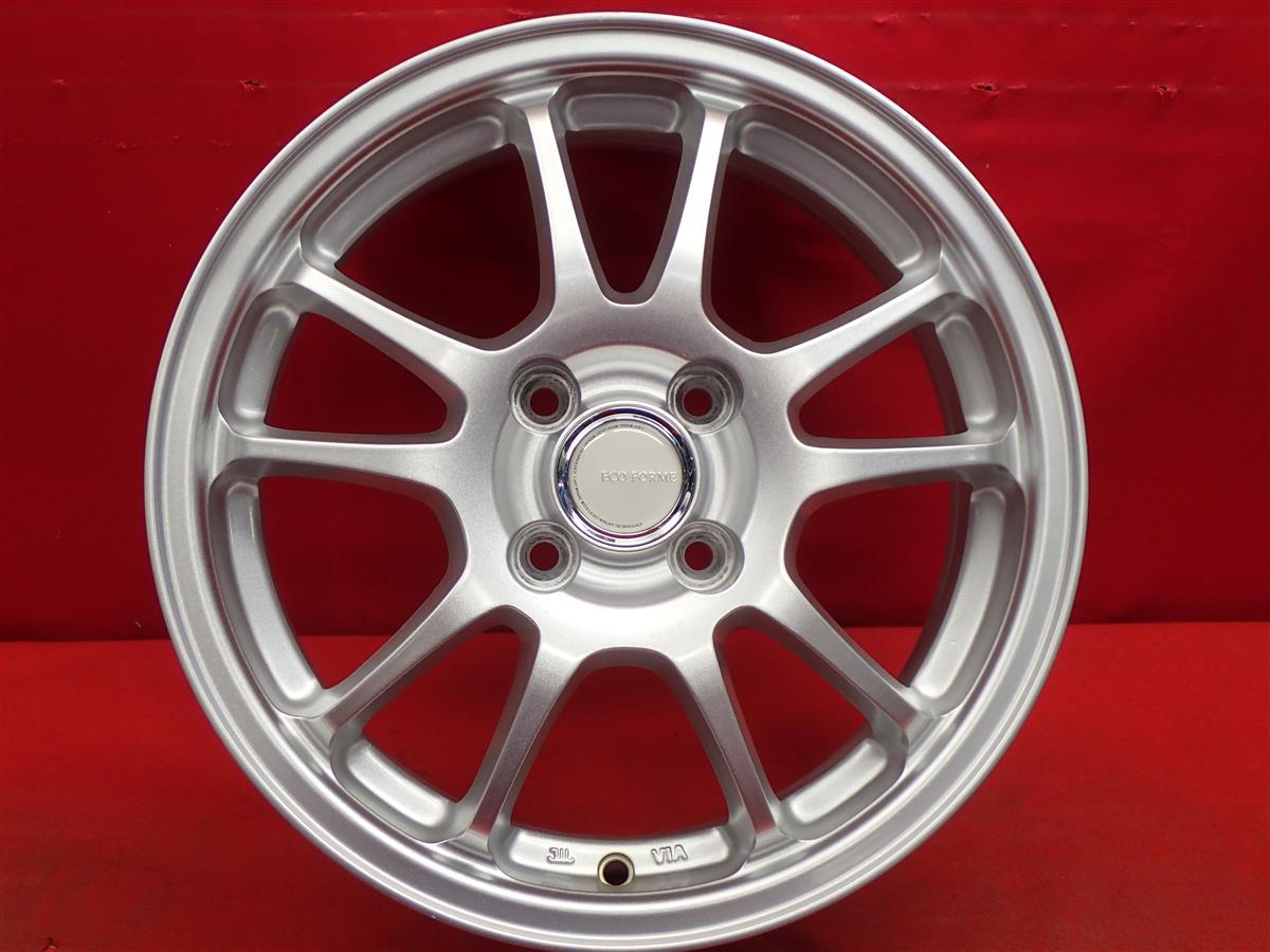 ECO FORME エコフォルム SE-10 ホイール 4本 15インチ 5.5J-15 PCD100 