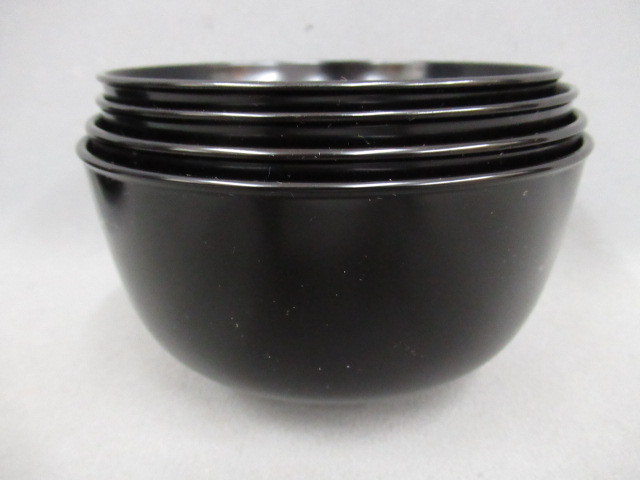 真塗・小丸椀 五組】懐石茶道具「葵春」共箱 美品 木製本