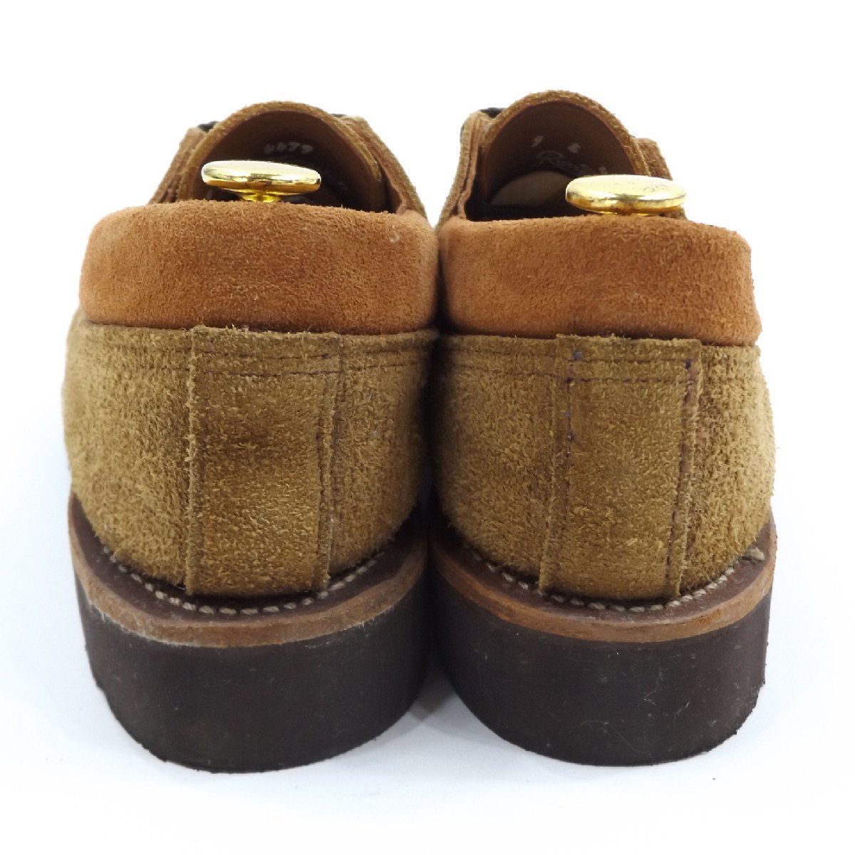 ラッセルモカシン スエード モックシューズ ブラウン size 9E #38083