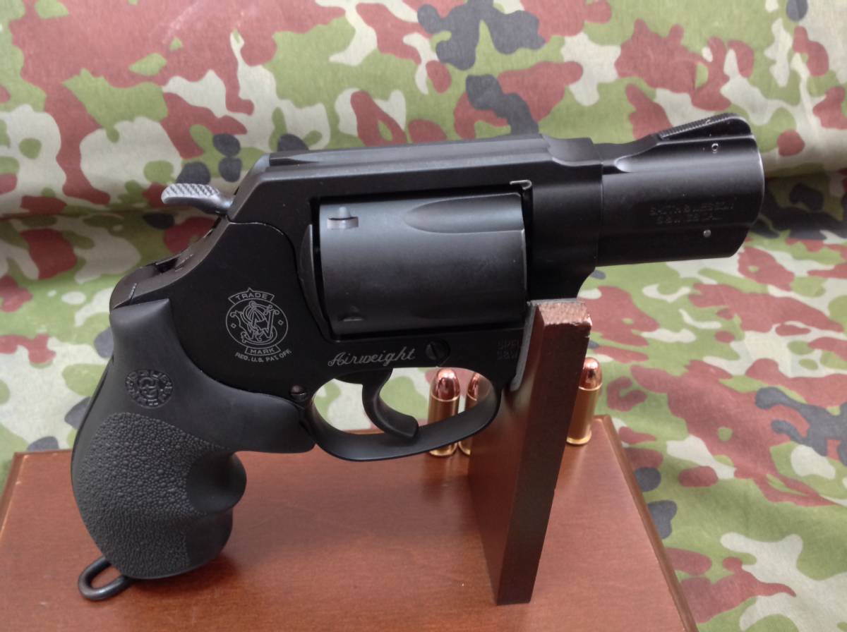 ☆タナカワークス S&W M360J SAKURA HW モデルガン ホーグ実物グリップ
