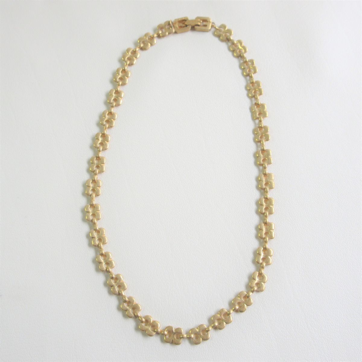 良品 ヴィンテージ GIVENCHY ジバンシー ジバンシィ Gロゴ チェーン ネックレス アクセサリー ゴールド色 064