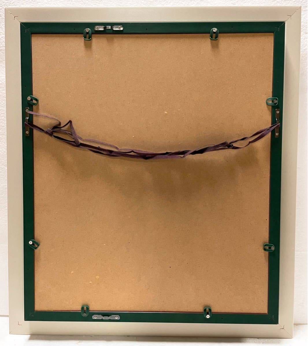 F8号】手描き作品：ジミー大西：模写：絵画：油彩【ピンチ】1999