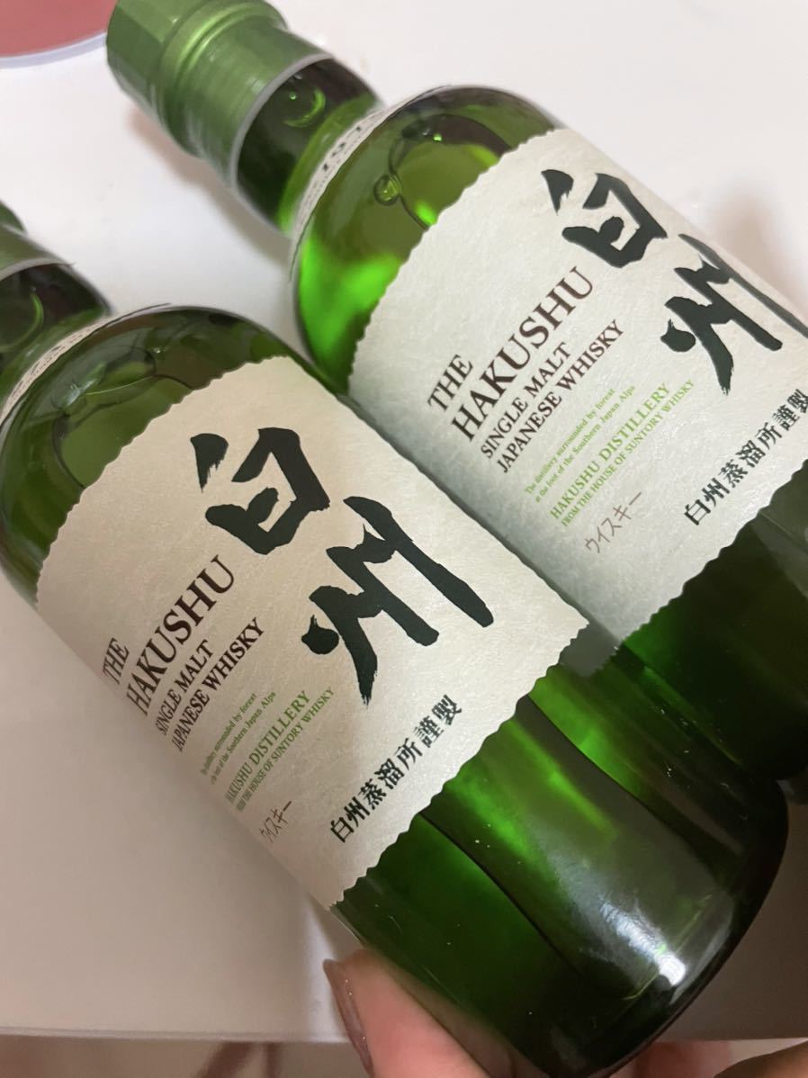 サントリーウイスキー 山﨑 、白州 180ml 各2本 4本 セット 山崎・白州
