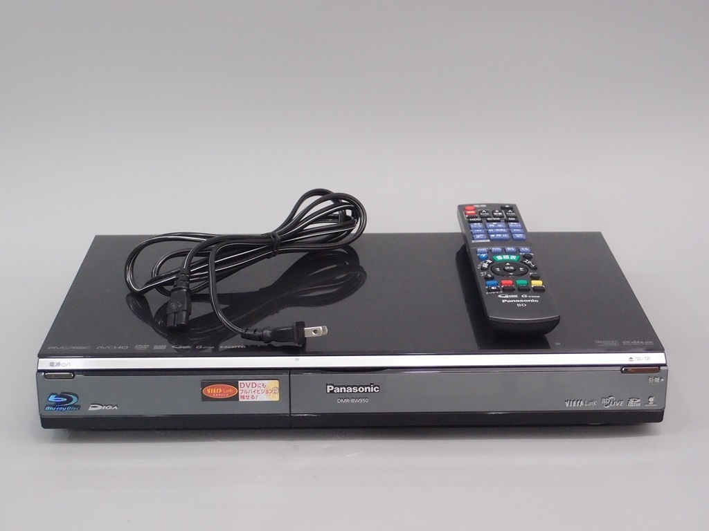 Panasonic パナソニック ブルーレイディスクレコーダー DMR-BW950 現状