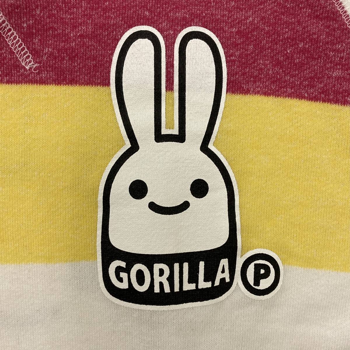 CUNE キューン GORILLA ボーダー 半袖 スウェット 2サイズ 日本製 