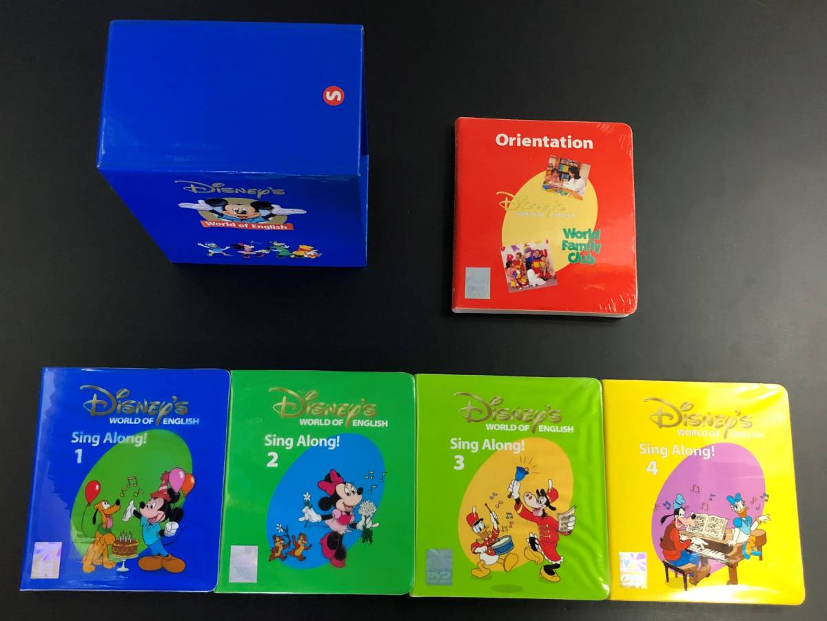 74R 1円～ DWE ディズニー英語システム プレイアロング DVD CD シング 
