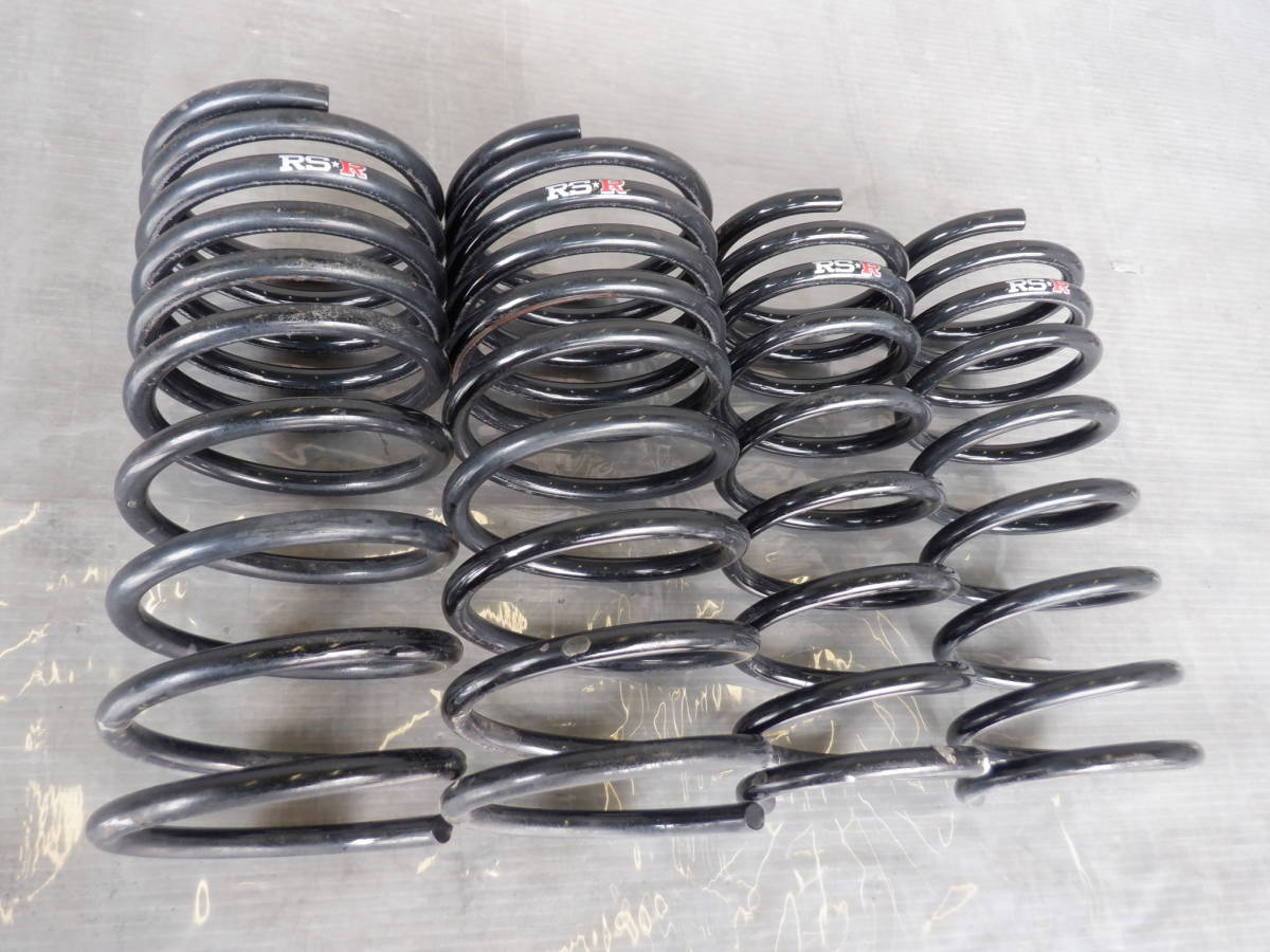即決　H15年 ミラ ジーノ L700S 2WD RSR ダウンサス スプリング /16翌【4-17048】0702SS