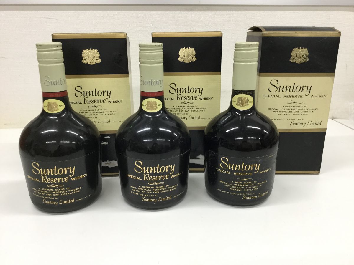 営FU957-100 【未開栓】SUNTORY SPECIAL Reserve WHISKY サントリー