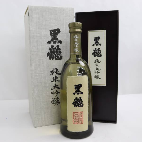 黒龍 純米大吟醸 16度 720ml 製造22.04 O22G010011 黒龍 720ml 純米大