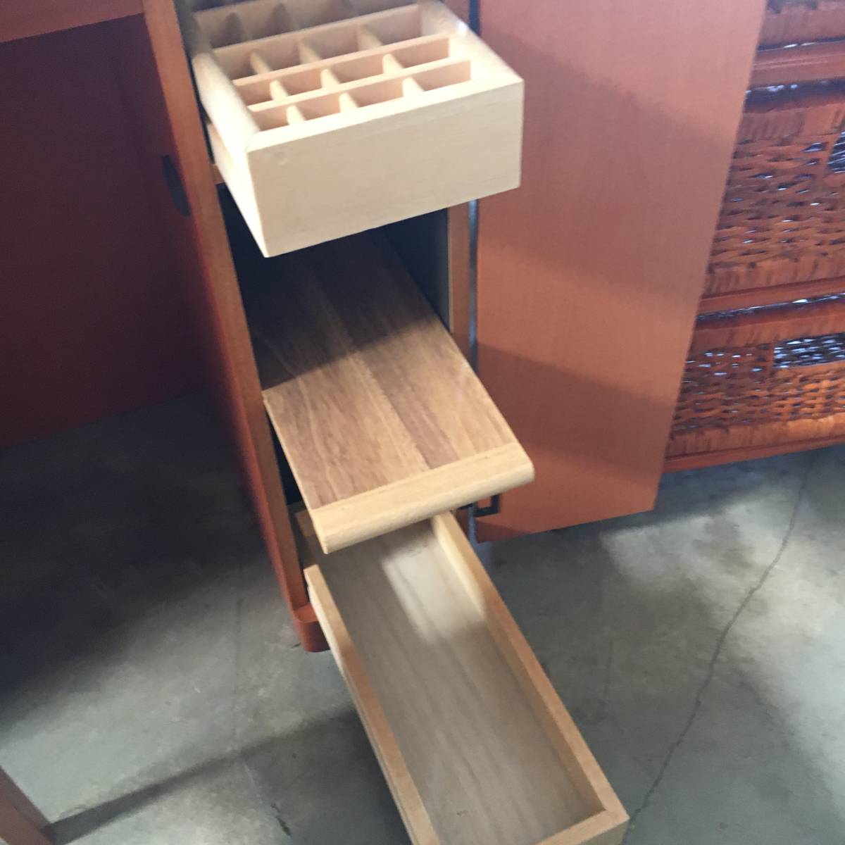 ドレッサー 鏡台 大塚化学 昭和レトロ 昭和家具 アンティーク イスは別売り