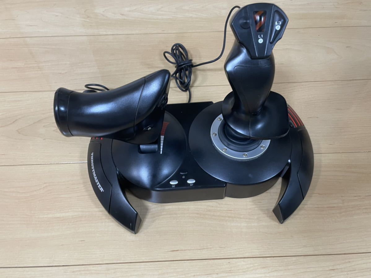 新作登場，本物保証 Thrustmaster スラストマスター T Flight Hotas X フライトスティックPS3 FLIGHT スティックPC 
