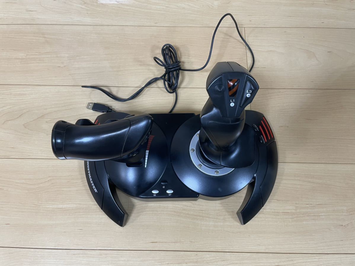 新作登場，本物保証 Thrustmaster スラストマスター T Flight Hotas X フライトスティックPS3 FLIGHT スティックPC 
