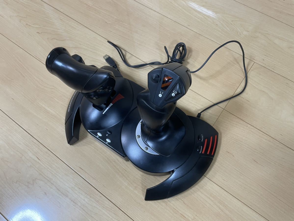 新作登場，本物保証 Thrustmaster スラストマスター T Flight Hotas X フライトスティックPS3 FLIGHT スティックPC 