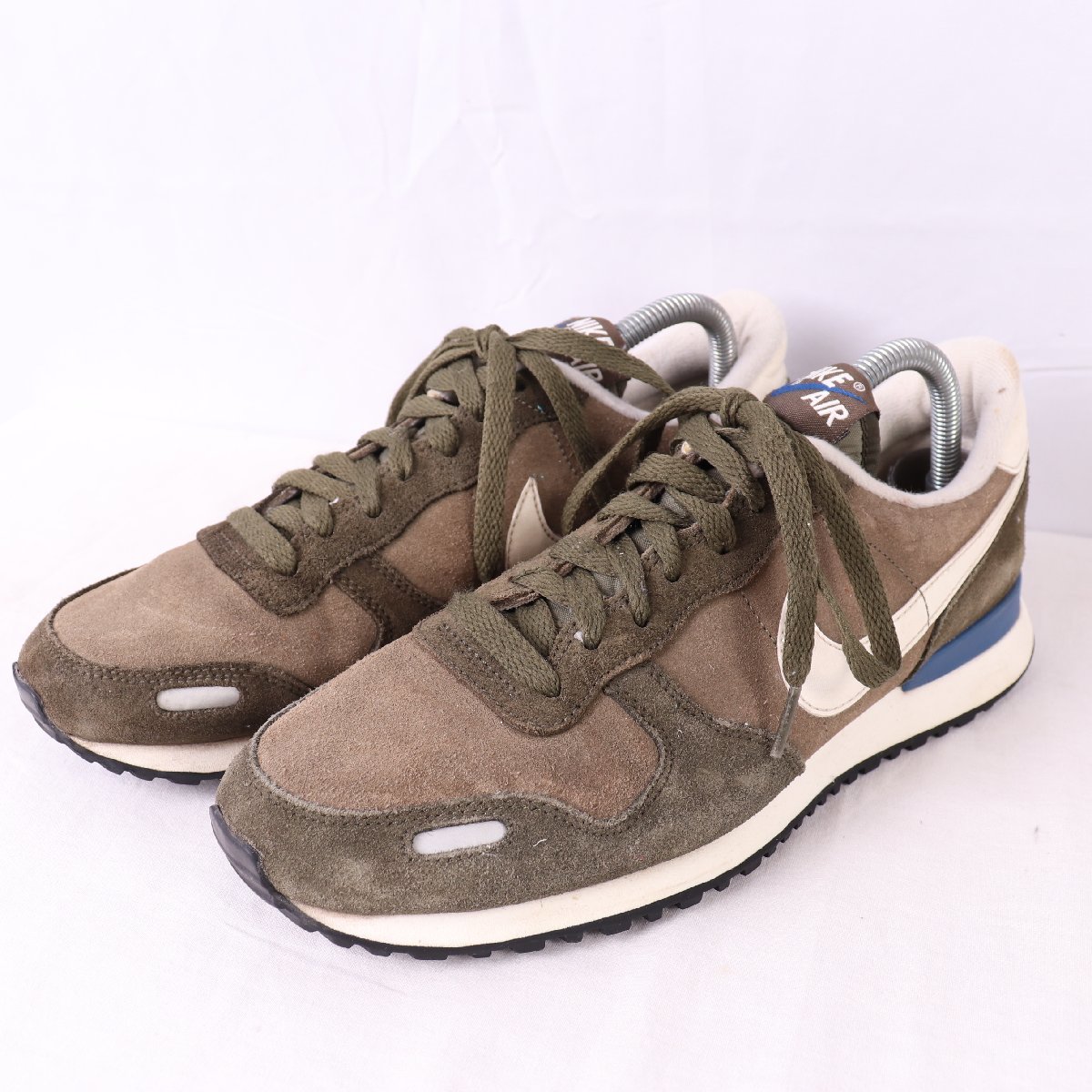 AIR VORTEX 26.0cm /NIKE エアボルテックス ナイキ 古着 中古 オリーブ 白 ブルー メンズ スニーカー xx6931