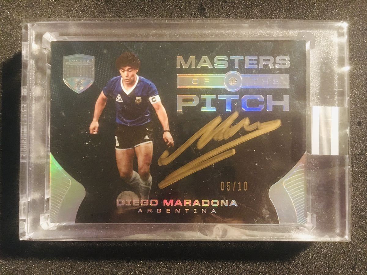 2018 Panini Eminence Soccer Diego Maradona auto マラドーナ 直書き 