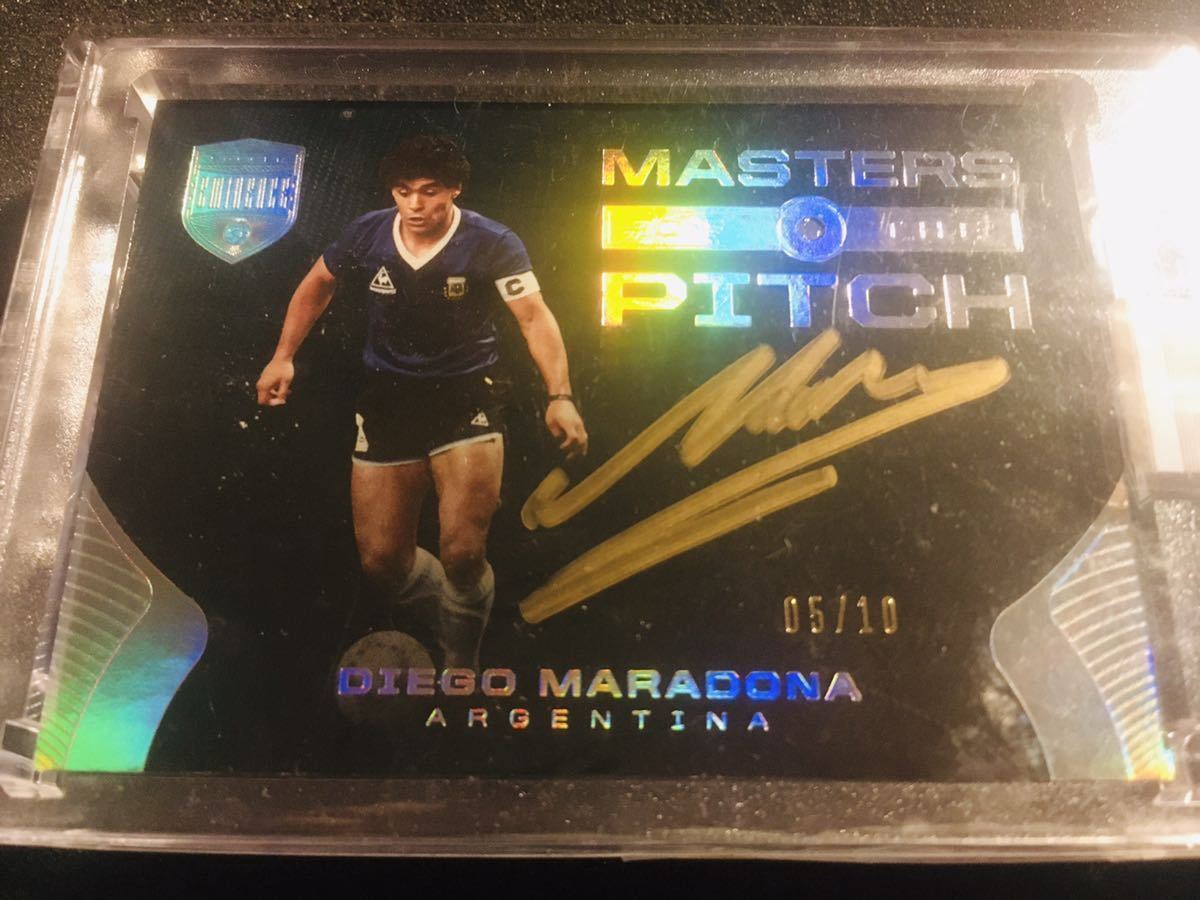 2018 Panini Eminence Soccer Diego Maradona auto マラドーナ 直書き 