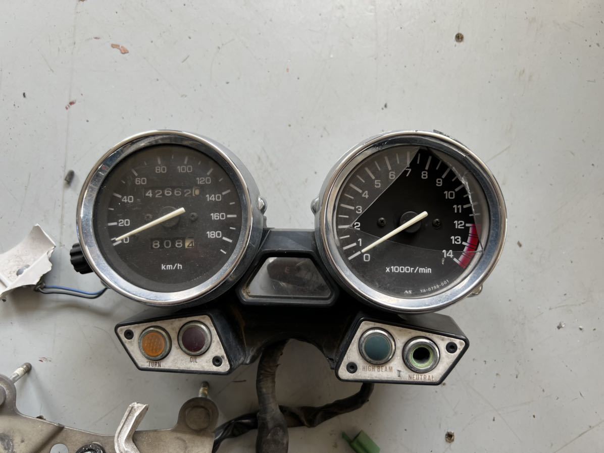 YAMAHA ヤマハ XJ400 タコメーター スピードメーター 当時物 YAMAHA