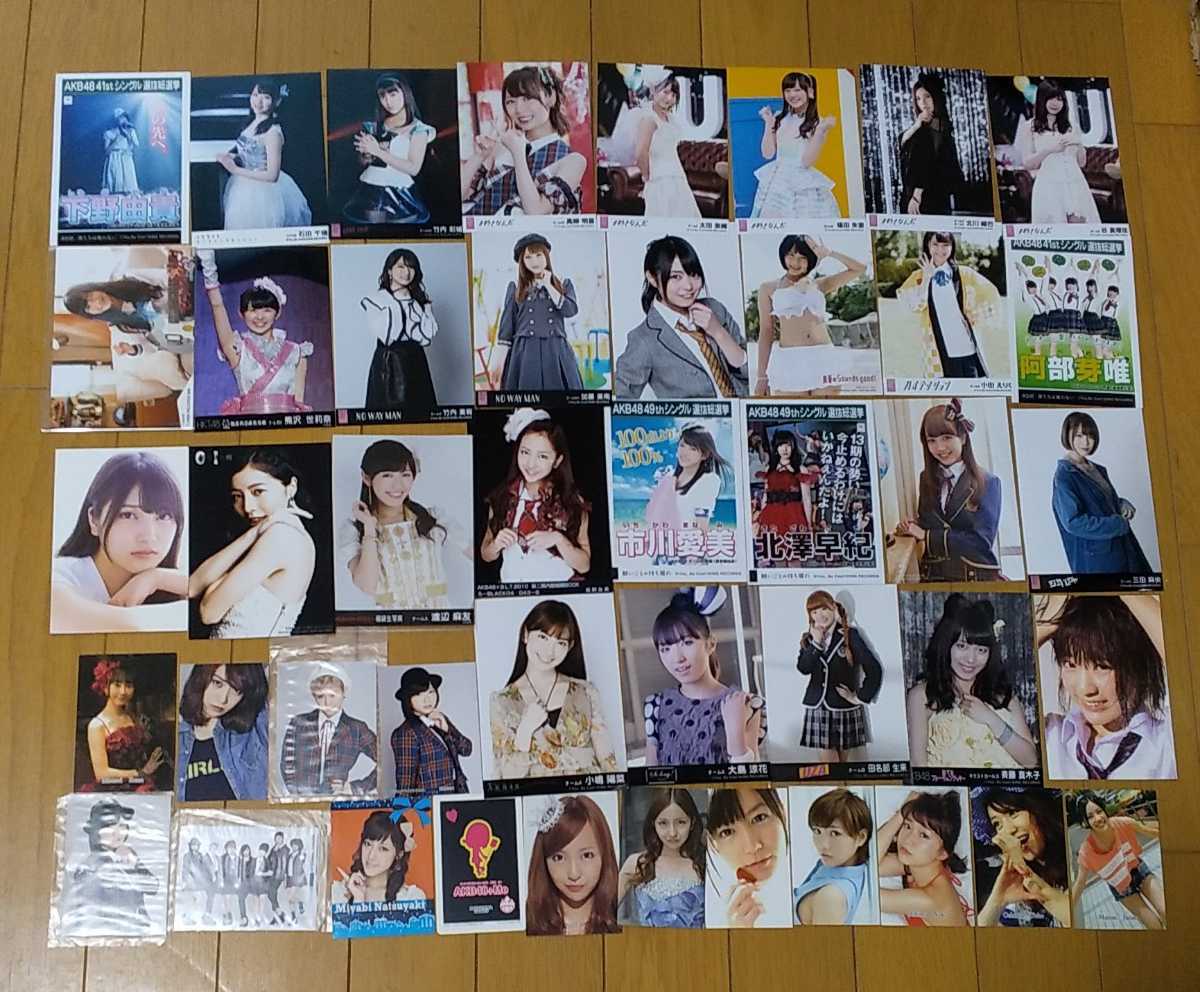 乃木坂46+AKB48 生写真 ポストカードシリーズ 約120枚 小嶋、板野 