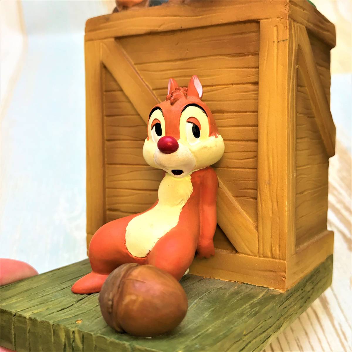 レア☆チップとデール Chip Dale ブックエンド 本立て ブックスタンド 