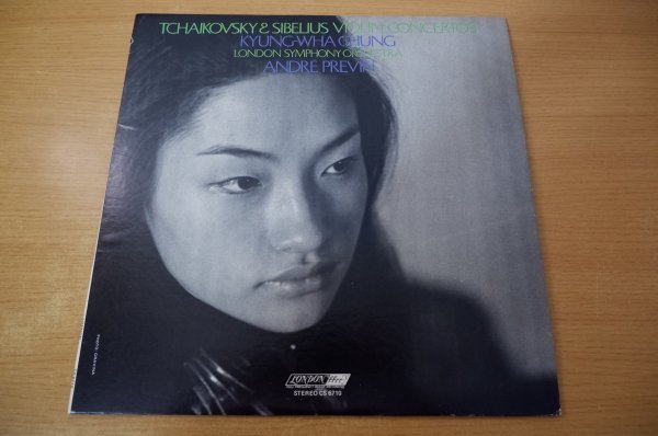 新作，2026 U6-236＜LP/英盤/美盤＞ Tchaikovsky / Sibelius:Violin Concertos Kyung-Wha Chung London Symphony Orchestra Andre Previn(協奏曲)｜売買されたオークション情報、yahooの商品情報をアーカイブ公開 - オークファン 協奏曲
