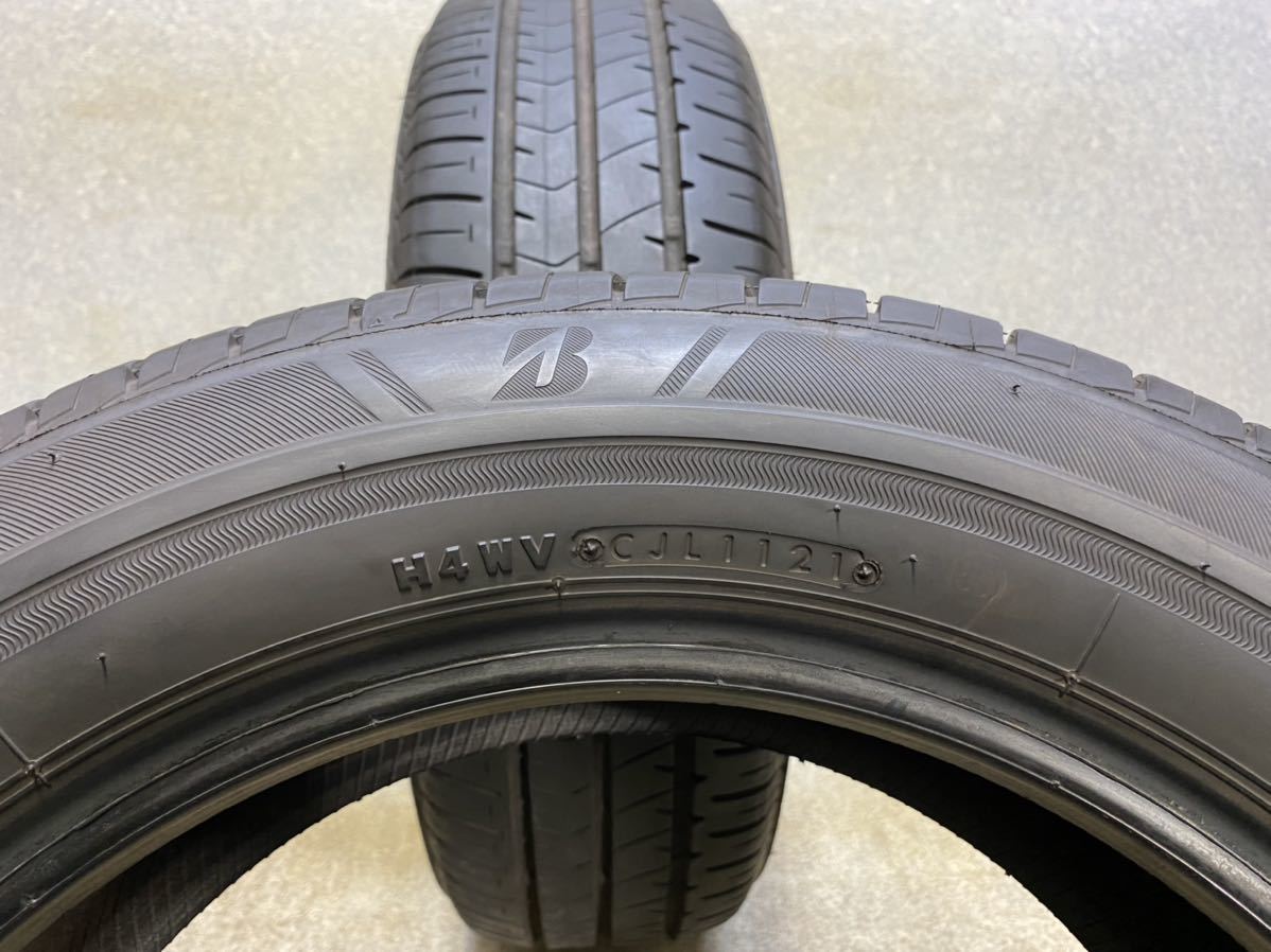 195/60R16 89H ブリヂストン 国産 ECOPIa NH100RV 中古 2021年製 バリ