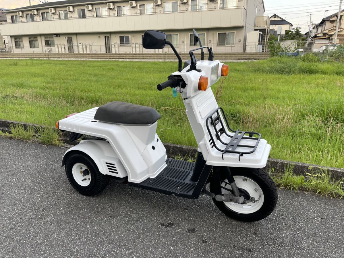 ヒロ　オーダー品 姫路市〜 ジャイロx 2スト 塗装 タイヤバリ溝