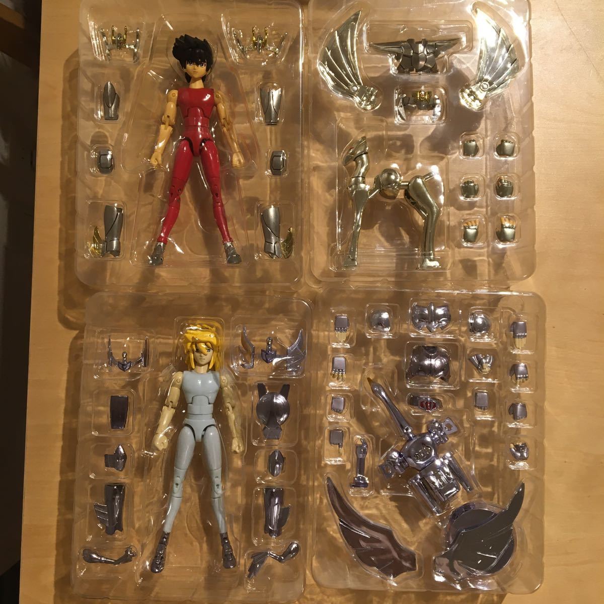 聖闘士聖衣神話最終青銅聖衣5体・ディスプレイスタンドセット