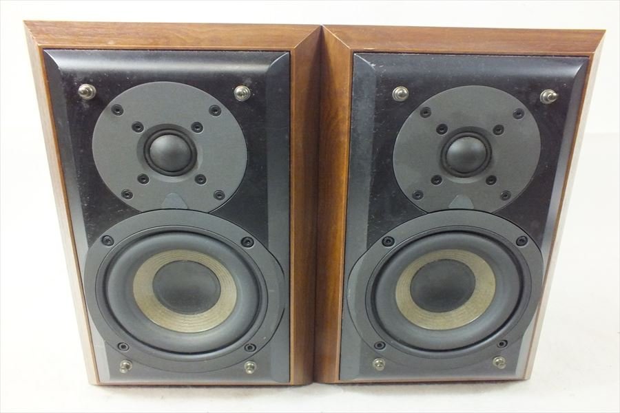 希少KENWOOD ケンウッド センタースピーカーシステム CS-7 動作ok 希少品】 KENWOOD CS-7 センタースピーカー 2台セット ペア ケンウッド