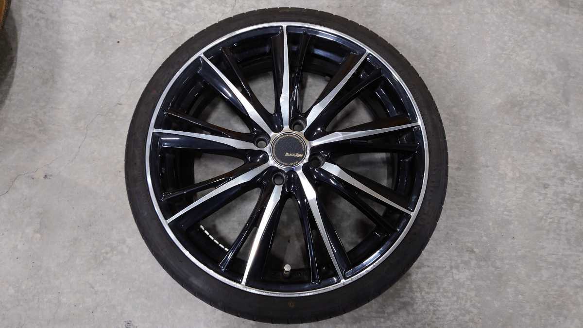 BLACK BIRD ホイール 17インチ 4本セット タイヤ付き 165/40R17 