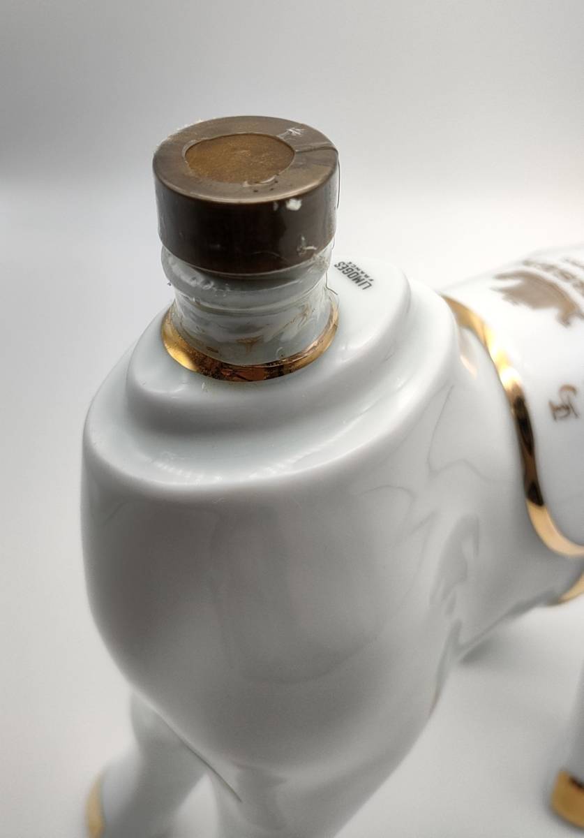 LARSEN ラーセン ホース 白馬 陶器ボトル/古酒 コニャック ブランデー