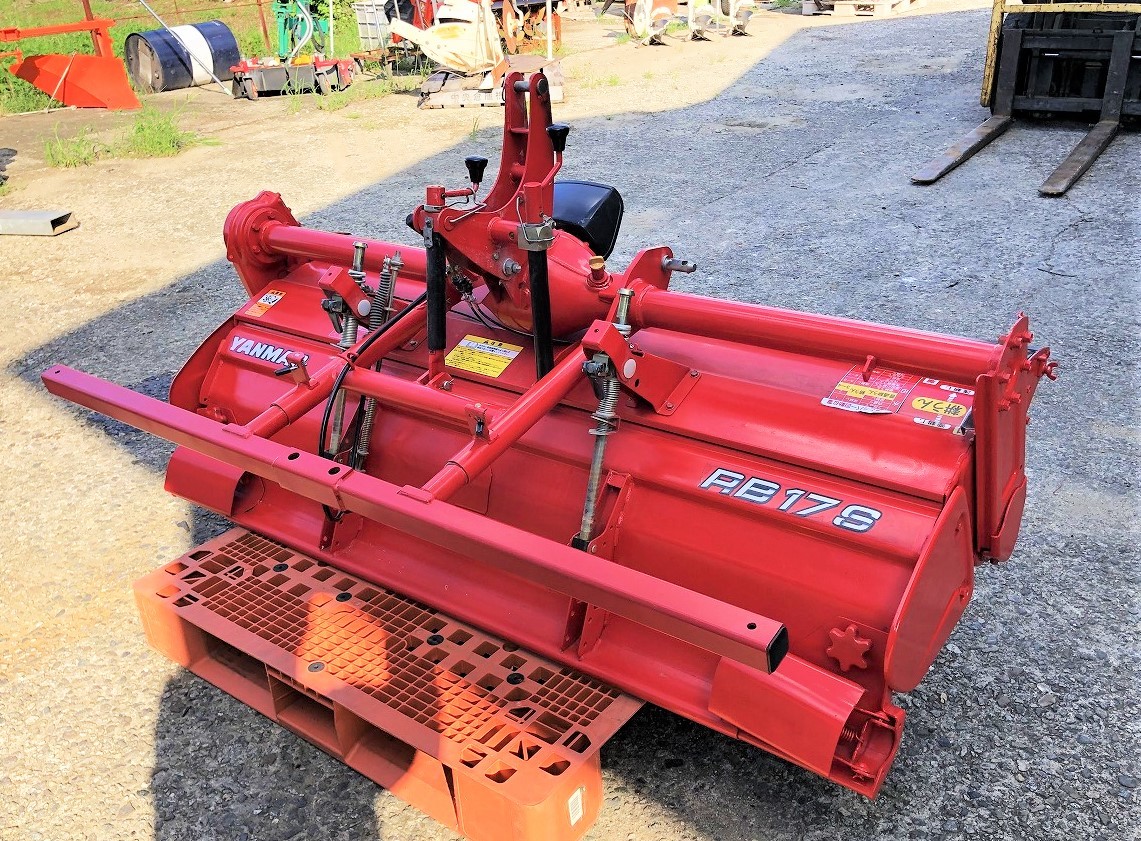 【引き取り限定】 三重県津市 オイル交換済み　ヤンマー ロータリー RB17SM 耕うん幅170cm A2ヒッチ対応