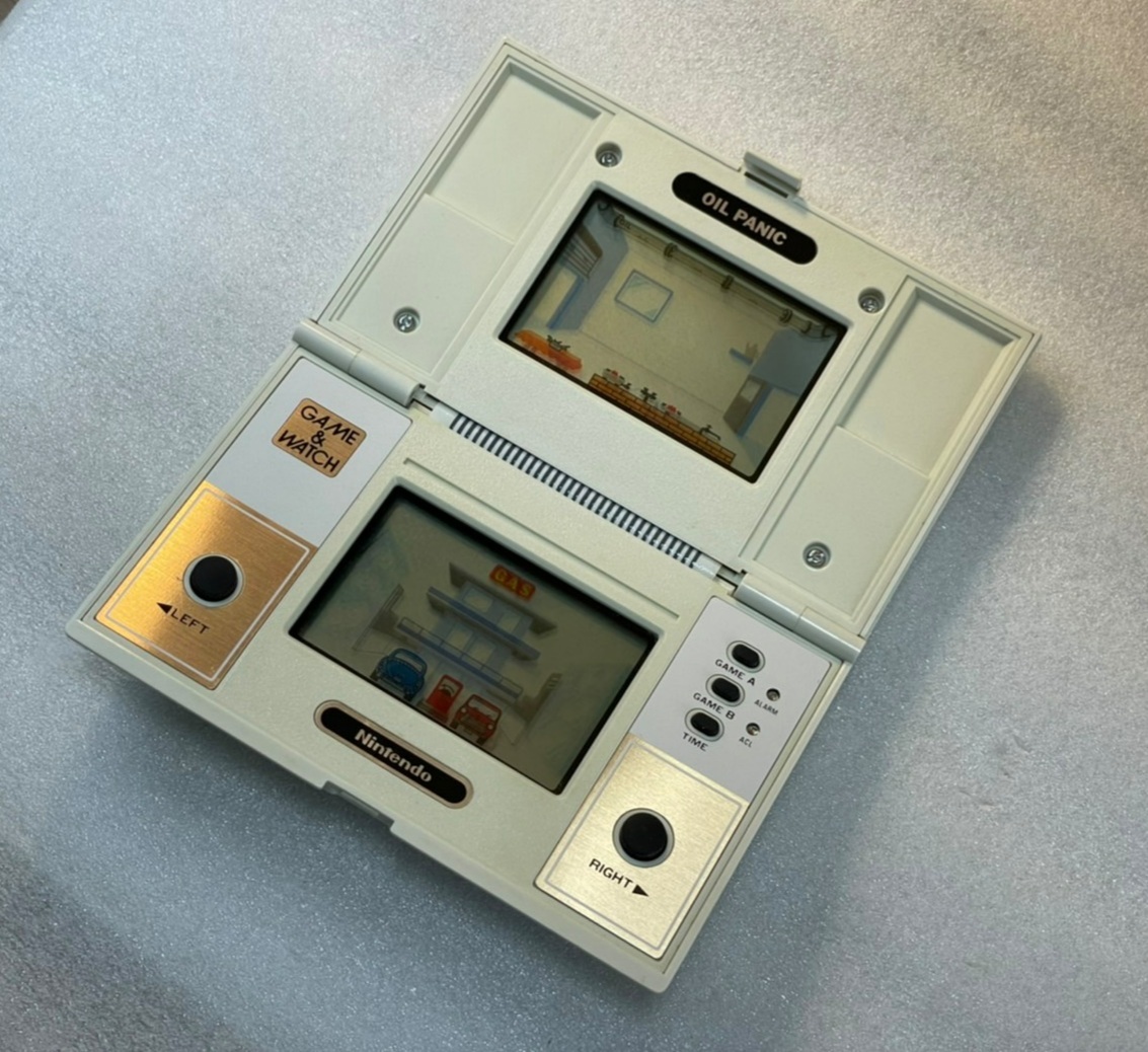 ☆美品☆ ゲームウォッチ オイルパニック 任天堂 ニンテンドー 即決