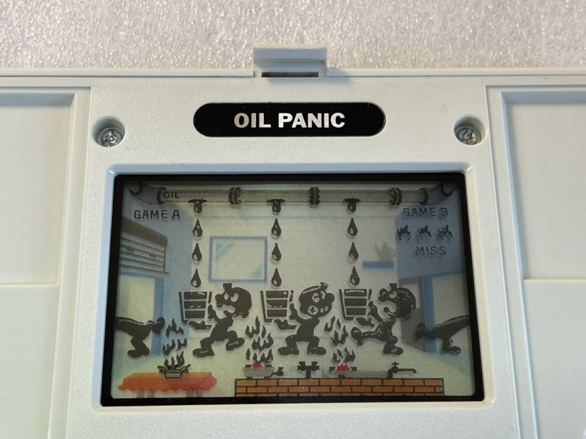 ☆美品☆ ゲームウォッチ オイルパニック 任天堂 ニンテンドー 即決