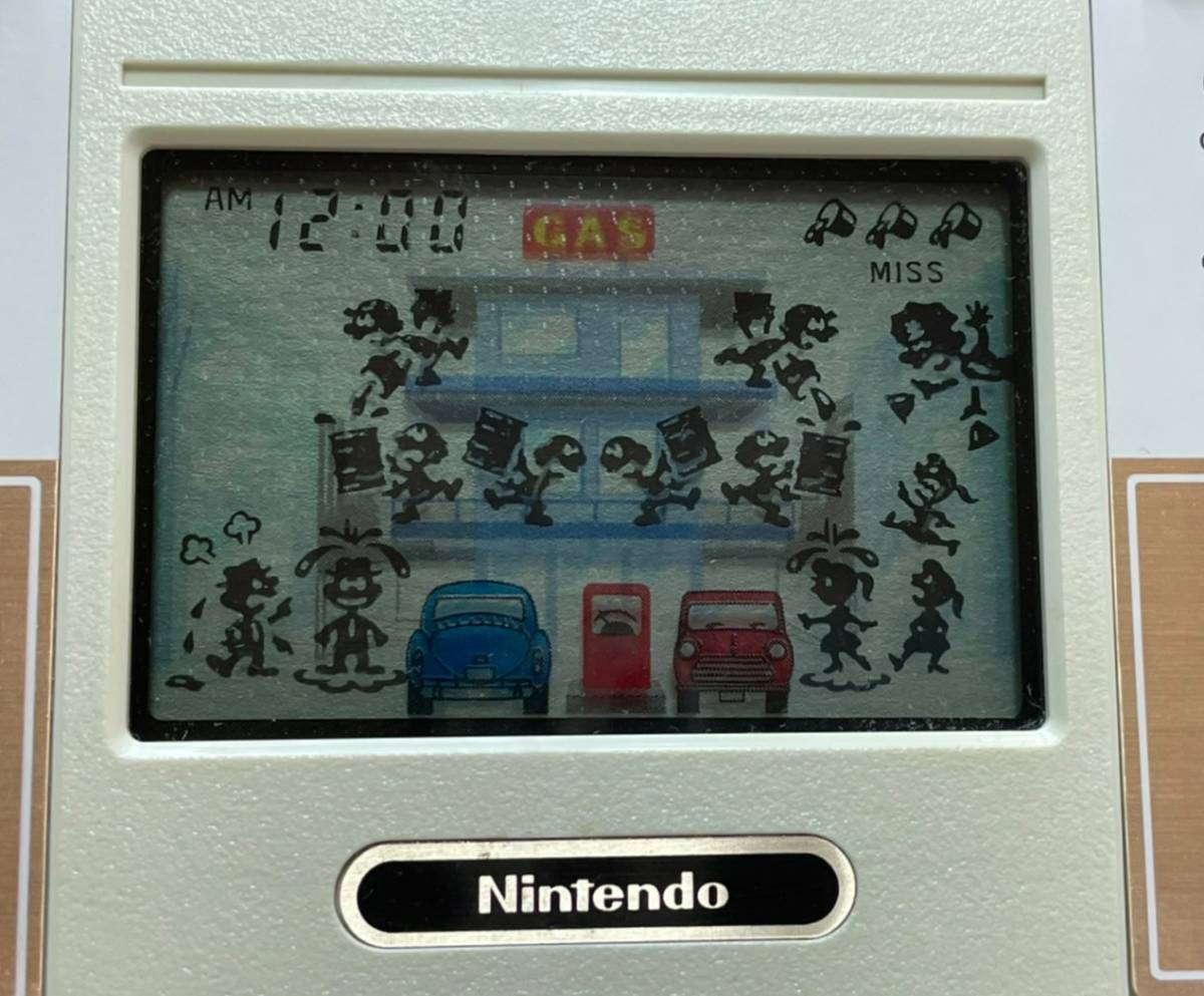 ☆美品☆ ゲームウォッチ オイルパニック 任天堂 ニンテンドー 即決
