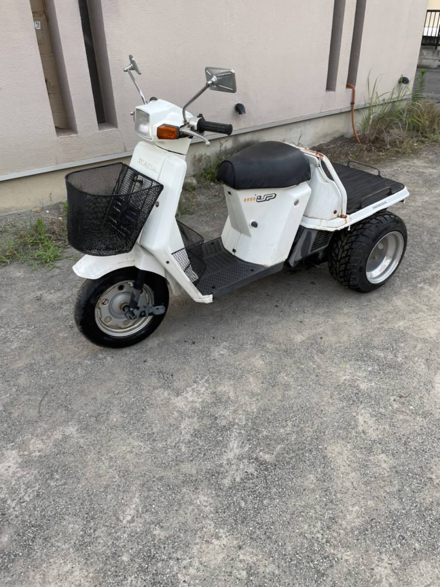 ホンダ ジャイロX (TD01-1505..) ミニカー登録可能 書付き　動画あり　エンジン始動　格安配送　埼玉県川口市