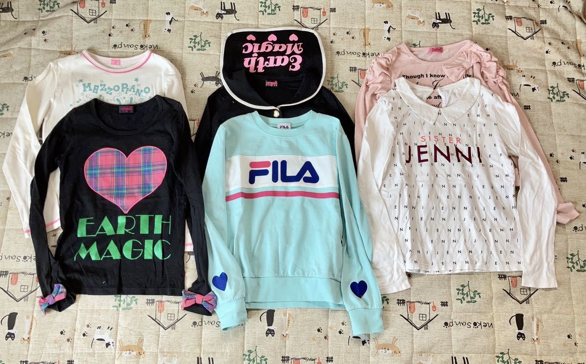 6☆140.150.160 ブランド入り 可愛い女児服 福袋☆RONI ロ二ィ  