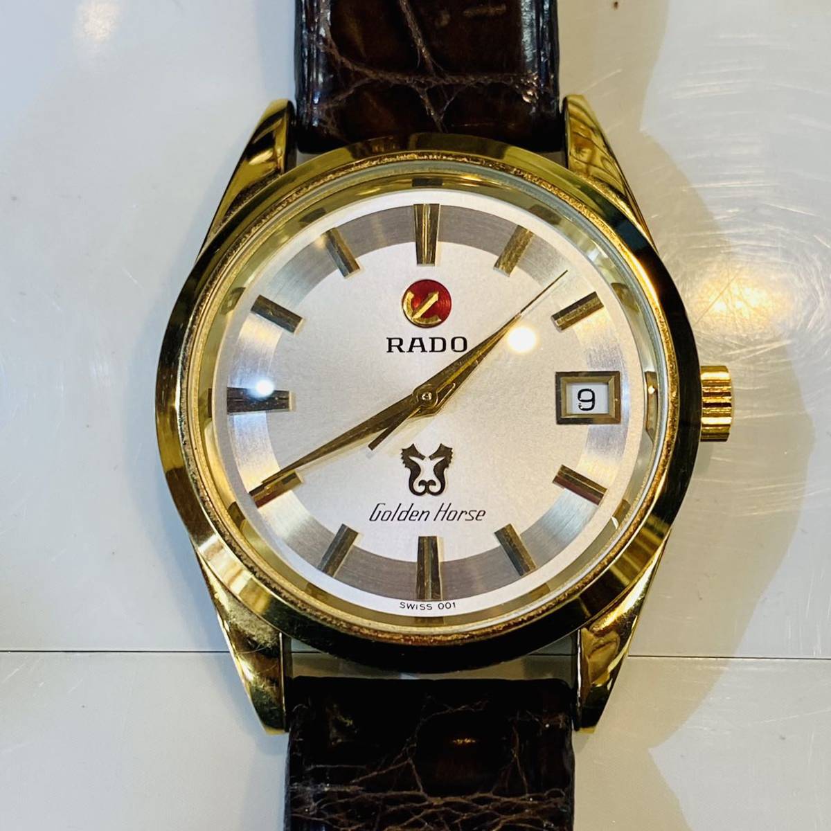 RADO golden horse 極上品デッドストック級自動巻633.3649.2 売り切り！