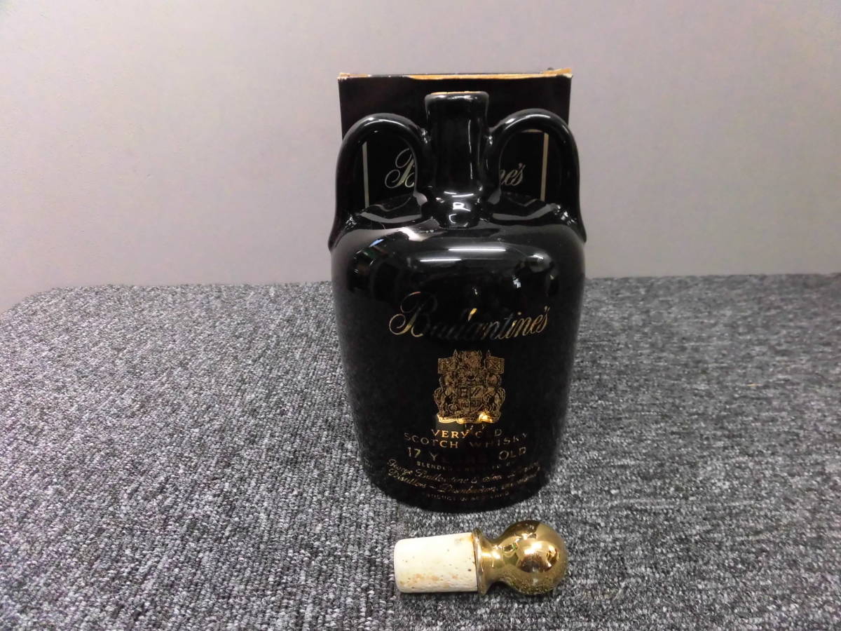 陶器ボトル 17年 バランタイン 未開栓Ballantine's 2本セット